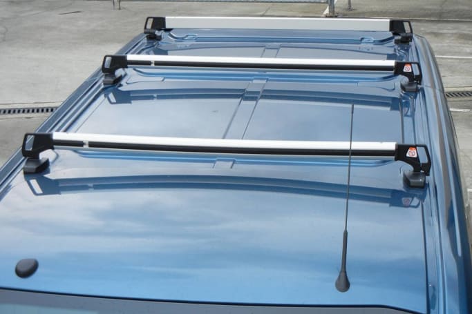 Transit custom 2024 roof bars folding